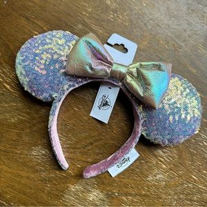 NWT Disney Parks “Iridescent” Minnie Ears